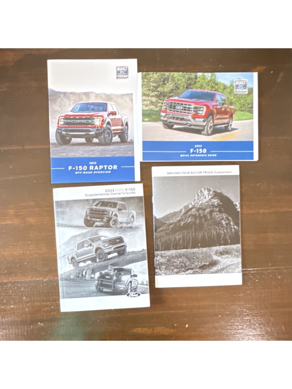 2023 Ford F- 150 Supplemental Owners Guide/Referance/Quick Start/Driving